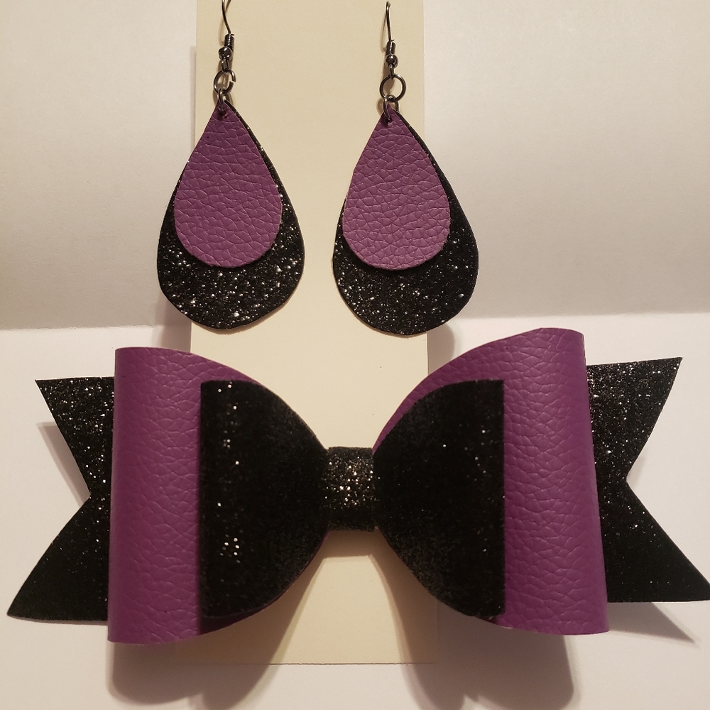 Bow / earring set